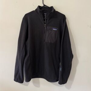 Patagonia Black Air Zip Neck Fleece
